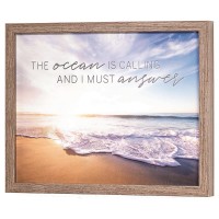 FRMD WALL THE OCEAN IS CALLING WD/GLS WG FRMD WALL THE OCEAN IS CALLING WD/GLS WG
