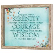 Framed Wall Art Serenity Prayer