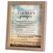 FRMD WALL FARMER'S PRAYER WD/GLS WG