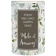 2pk -Candleholder Today Only Happens Once 6in - (Pack of 2)