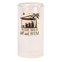 2pk -Candleholder Wise Men Still Seek Him 8In - (Pack of 2)