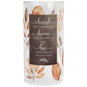 2pk -Candleholder Cherish Your Yesterdays 8in - (Pack of 2)