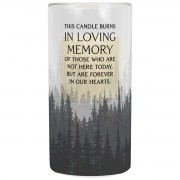 2pk -Candleholder In Loving Memory 8in - (Pack of 2)