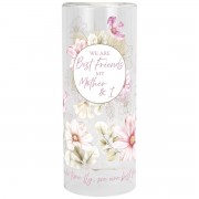 2pk -Candleholder Best Friends My Mother 10in - (Pack of 2)