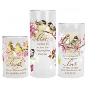 Candleholder Set Live Laugh Love Candleholder Set Live Laugh Love