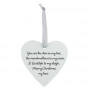 3pk -Glass Ornament You Are The Star On My - Pack of 3 3pk -Glass Ornament You Are The Star On My - Pack of 3