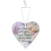 3pk -Glass Ornament Good Friend Like You - Pack of 3 3pk -Glass Ornament Good Friend Like You - Pack of 3