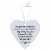 3pk -Glass Ornament My Love For Anniversary - Pack of 3 3pk -Glass Ornament My Love For Anniversary - Pack of 3