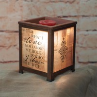 I Love My House Wax/Oil Scent Warmer