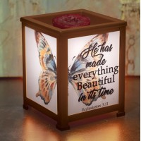 He Has Made Lighted Glass Scent Warmer