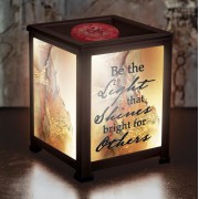 Be the Light Lighted Glass Scent Warmer Be the Light Lighted Glass Scent Warmer