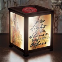 Be the Light Lighted Glass Scent Warmer