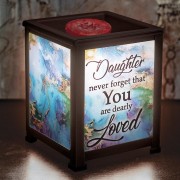 Daughter Loved Lighted Glass Scent Warme