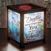 Daughter Loved Lighted Glass Scent Warme