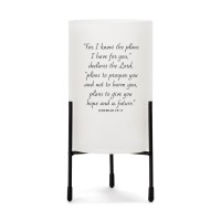 2pk -Hurricane Candleholder I Know Jer. 29:11 - (Pack of 2)
