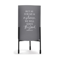 2pk -Hurricane Candleholder As For Josh.24:15 - (Pack of 2)