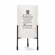 2pk -Hurricane Candleholder Because Someone - (Pack of 2)