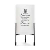 2pk -Hurricane Candleholder Because Someone - (Pack of 2)