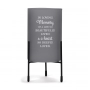 2pk -Hurricane Candleholder In Loving Memory - (Pack of 2)