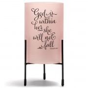 2pk -Hurricane Candleholder God Is Within Her - (Pack of 2)