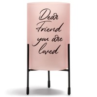2pk -Hurricane Candleholder Friend You Are - (Pack of 2)