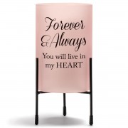 2pk -Hurricane Candleholder Forever & Always - (Pack of 2)