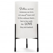 2pk -Hurricane Candleholder When We Lose - (Pack of 2)