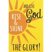 24pk -Itty Bitty Blessings RISE & SHINE AND GIVE GOD PAPER 2X3 - (Pack of 24) 24pk -Itty Bitty Blessings RISE & SHINE AND GIVE GOD PAPER 2X3 - (Pack of 24)