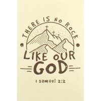 24pk -Itty Bitty Blessings THERE IS NO ROCK LIKE PAPER 2X3 - (Pack of 24)