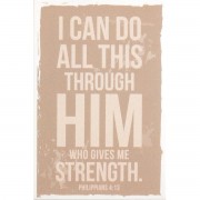 24pk -Itty Bitty Blessings I CAN DO ALL PHIL 4:13 PAPER 2X3 - (Pack of 24) 24pk -Itty Bitty Blessings I CAN DO ALL PHIL 4:13 PAPER 2X3 - (Pack of 24)