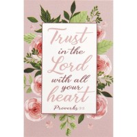 24pk -Itty Bitty Blessings TRUST IN THE LORD WITH PAPER 2X3 - (Pack of 24)
