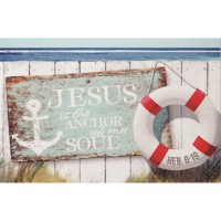 24pk -Itty Bitty Blessings JESUS IS THE ANCHOR PAPER 2X3 - (Pack of 24)
