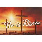 24pk -Itty Bitty Blessings HE IS RISEN PAPER 2X3 - (Pack of 24) 24pk -Itty Bitty Blessings HE IS RISEN PAPER 2X3 - (Pack of 24)