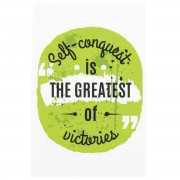 24pk -Itty Bitty Blessings SELF-CONQUEST IS THE GREATEST PAPER - (Pack of 24) 24pk -Itty Bitty Blessings SELF-CONQUEST IS THE GREATEST PAPER - (Pack of 24)