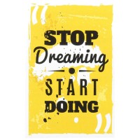24pk -Itty Bitty Blessings STOP DREAMING START DOING PAPER - (Pack of 24)