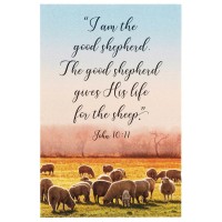 24pk -ITTY BITTY CARD I AM THE GOOD SHEPHERD - (Pack of 24)