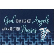 24pk -Itty Bitty Card Nurse God Took His Best - (Pack of 24)