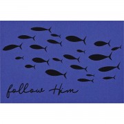 24pk -Itty Bitty Card Fish Follow Him - (Pack of 24)