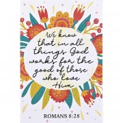 24pk -Itty Bitty Card God Works For The Good - (Pack of 24) 24pk -Itty Bitty Card God Works For The Good - (Pack of 24)
