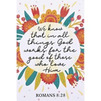 24pk -Itty Bitty Card God Works For The Good - (Pack of 24)