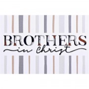 24pk -Itty Bitty Card Brothers In Christ - (Pack of 24)
