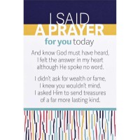 24pk -Itty Bitty Card I Said A Prayer For You - (Pack of 24) 24pk -Itty Bitty Card I Said A Prayer For You - (Pack of 24)