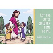 24pk -Itty Bitty Card Let The Little Children - (Pack of 24)