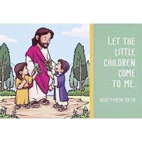 24pk -Itty Bitty Card Let The Little Children - (Pack of 24) 24pk -Itty Bitty Card Let The Little Children - (Pack of 24)