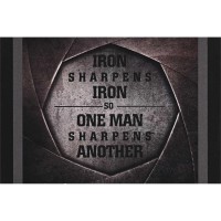 24pk -Itty Bitty Card Iron Sharpens Iron - (Pack of 24)