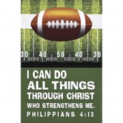24pk -Itty Bitty Card Football I Can Do All - (Pack of 24)