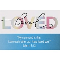 24pk -Itty Bitty Card Loved Love Each Other - (Pack of 24) 24pk -Itty Bitty Card Loved Love Each Other - (Pack of 24)