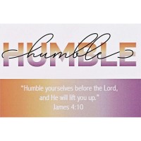 24pk -Itty Bitty Card Humble Yourselves Before - (Pack of 24)