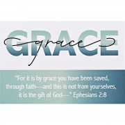 24pk -Itty Bitty Card Grace For It Is By Grace - (Pack of 24) 24pk -Itty Bitty Card Grace For It Is By Grace - (Pack of 24)