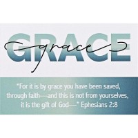 24pk -Itty Bitty Card Grace For It Is By Grace - (Pack of 24)